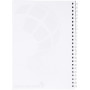 Desk-Mate® wire-o A5 notebook PP cover - White - 50 pages