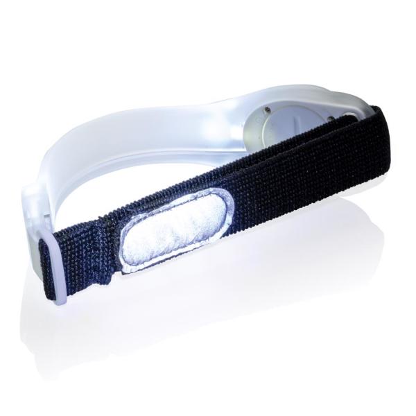 Veiligheids LED armband, wit