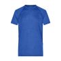 Men's Sports T-Shirt - blue-melange/navy - XXL