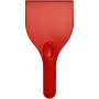 Artur curved plastic ice scraper - Red