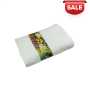 Sophie Muval handdoek met sublimatie band, 100x50 cm, 400 gr/m² - Wit
