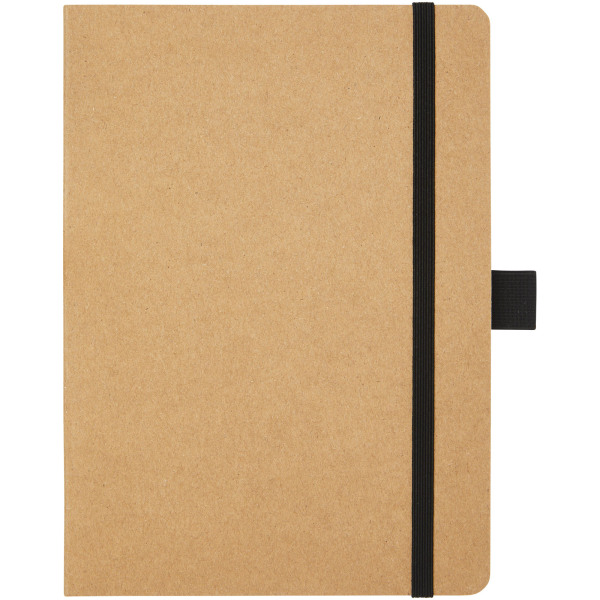 Berk A5 notitieboek van gerecycled papier - Zwart