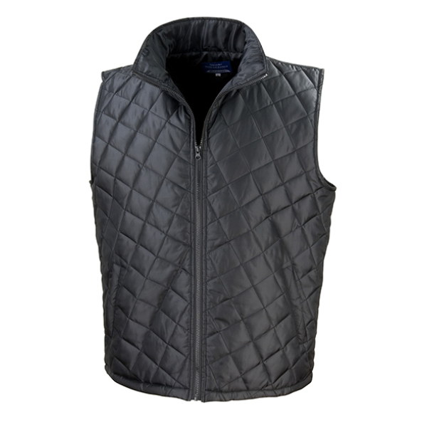 3 in 1 Jacket with quilted Bodywarmer - Black - 4XL