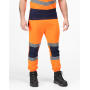 Pro Hi Vis Joggers - Orange/Navy - S