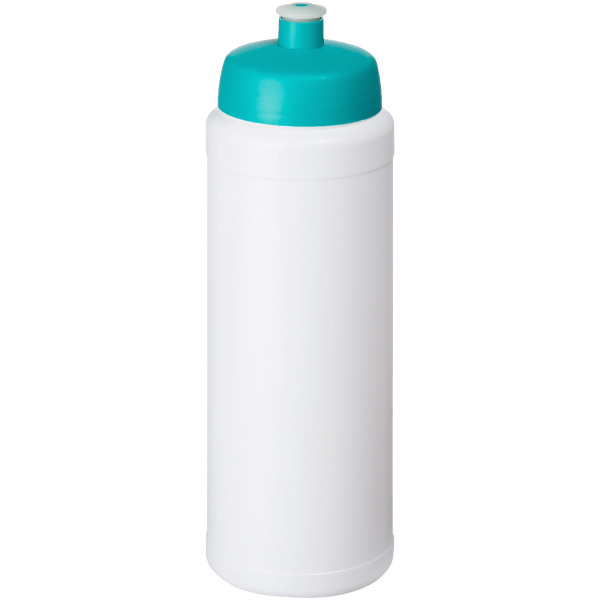 Baseline® Plus 750 ml bottle with sports lid - White/Aqua