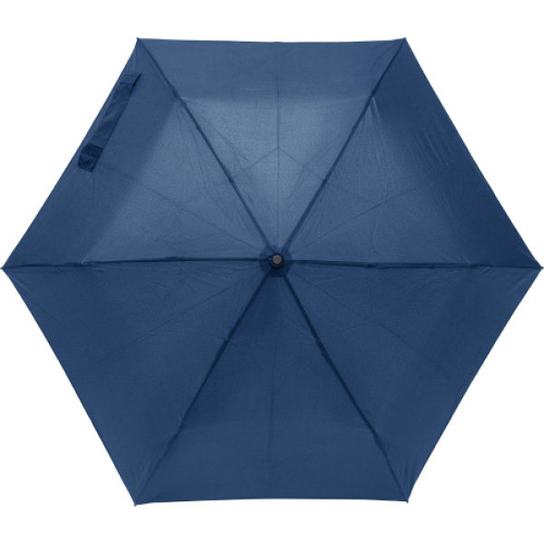 Pongee paraplu Allegra blauw