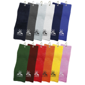 Velour Golfhanddoekje ( 550gr/m2-50x40cm in 3en gevouwen ) Velour Golfhanddoekje ( 550gr/m2-50x40cm in 3en gevouwen )