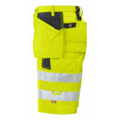 6503 SHORTS HV YELLOW/BLACK CL.2 C62