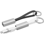 3-in-1 Keyring cable white