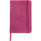 PU notitieboek roze