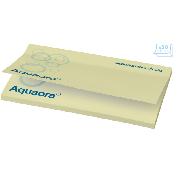 Sticky-Mate® sticky notes 127x75 mm - Lichtgeel - 100 pages