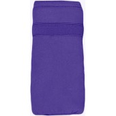 Microfibre sports towel Purple One Size