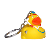 Mini duck keychain doctor
