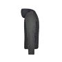 Men's Knitted Hybrid Jacket - grey-melange/anthracite-melange - S