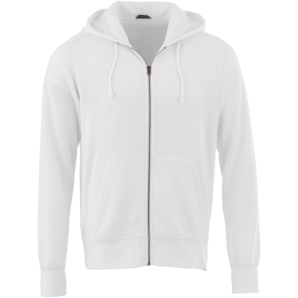 Cypress unisex full zip hoodie - White - XXS