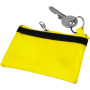 Nylon (70D) key wallet Sheridan yellow