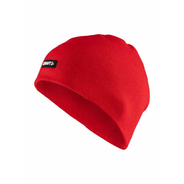 Craft Community hat bright red