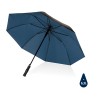 27" Impact AWARE™ RPET 190T bi color auto open paraplu, blauw