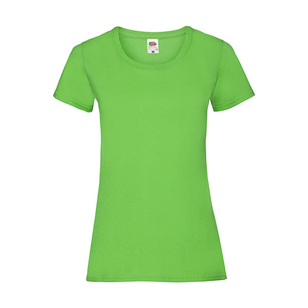 Ladies Valueweight T - Lime Green - 2XL (18)