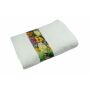 Sophie Muval handdoek met sublimatie band, 100x50 cm, 400 gr/m² - Wit