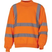 Signalisatie Sweatshirt Hi Vis Orange S
