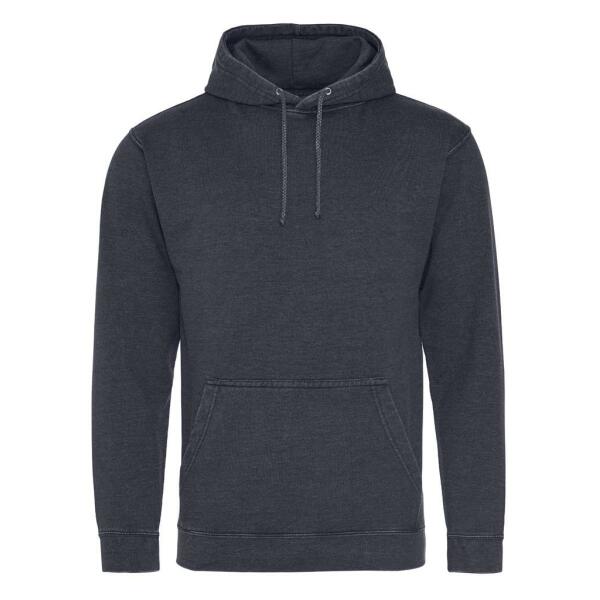 AWDis Washed Hoodie, Washed New French Navy, XXL, Just Hoods