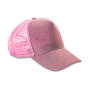 New York Sparkle Cap - Baby Pink - One Size