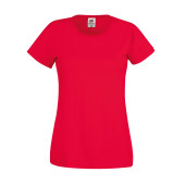 Original-T Ladies' T-shirt  (Full Cut 61-420-0) Red S