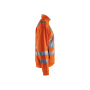 Sweatshirt met rits High Vis