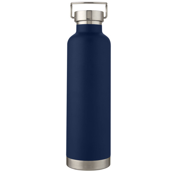Thor 1 L copper vacuum insulated water bottle - Dark blue