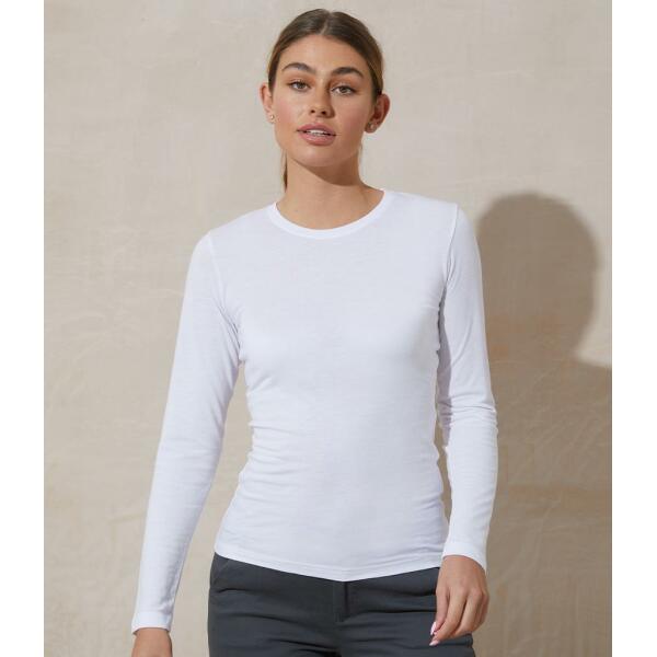 AWDis Ladies Long Sleeve Tri-Blend T-Shirt