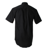 Classic Fit Premium Oxford Shirt SSL - Black - S
