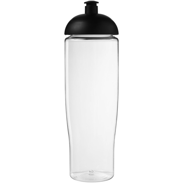 H2O Active® Tempo 700 ml dome lid sport bottle - Transparent/Solid black
