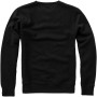 Surrey unisex sweater met ronde hals - Zwart - L