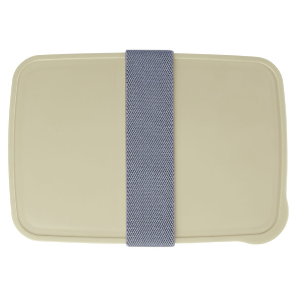 Dovi recycled plastic lunch box - Beige
