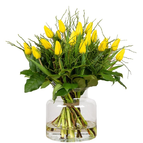 Geel tulpenboeket (incl. verzendkosten)