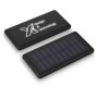 SCX.design P30 8000 mAh powerbank solar met oplichtend logo - Zwart/Wit
