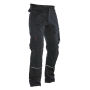 Jobman 2731 Service trousers cotton zwart/zwart D124
