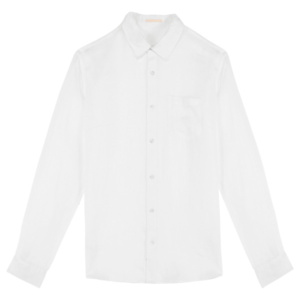 Leinen-Bluse für Damen White XL