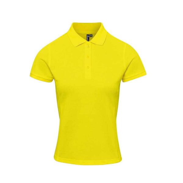 Ladies Coolchecker® Plus Piqué Polo Shirt, Yellow, L, Premier