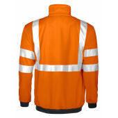 6103 SWEATSHIRT HV CL3 ORANGE/BLACK L