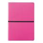 Deluxe softcover A5 notitieboek, roze