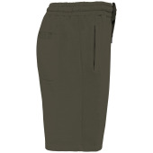 Afgewassen herenshort Terry280 - 280 gr/m2 Washed Organic Khaki S