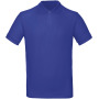 Men's organic polo shirt Cobalt Blue S