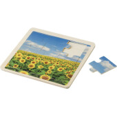 Houten puzzel Alvaro houtbruin
