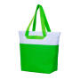 Tenerife Beach and Leisure Bag - Lime Green/White - One Size
