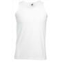 FOTL Valueweight Athletic Vest, White, 5XL
