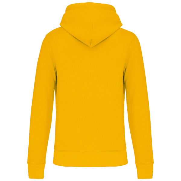 Ecologische herensweater met capuchon Yellow 4XL