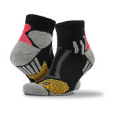 Technical Compression Sports Socks - Black - S/M