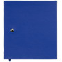 Colours combinatie notitieblok met sticky notes en pen - Blauw